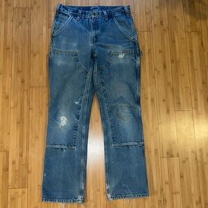 Vintage Thrashed Carhartt Double Knee Relaxed Jeans